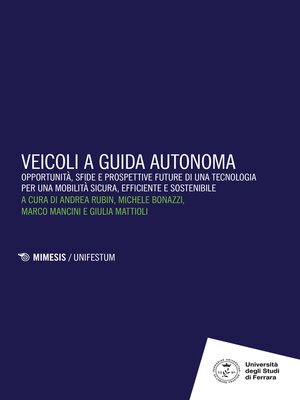 cover image of Veicoli a guida autonoma